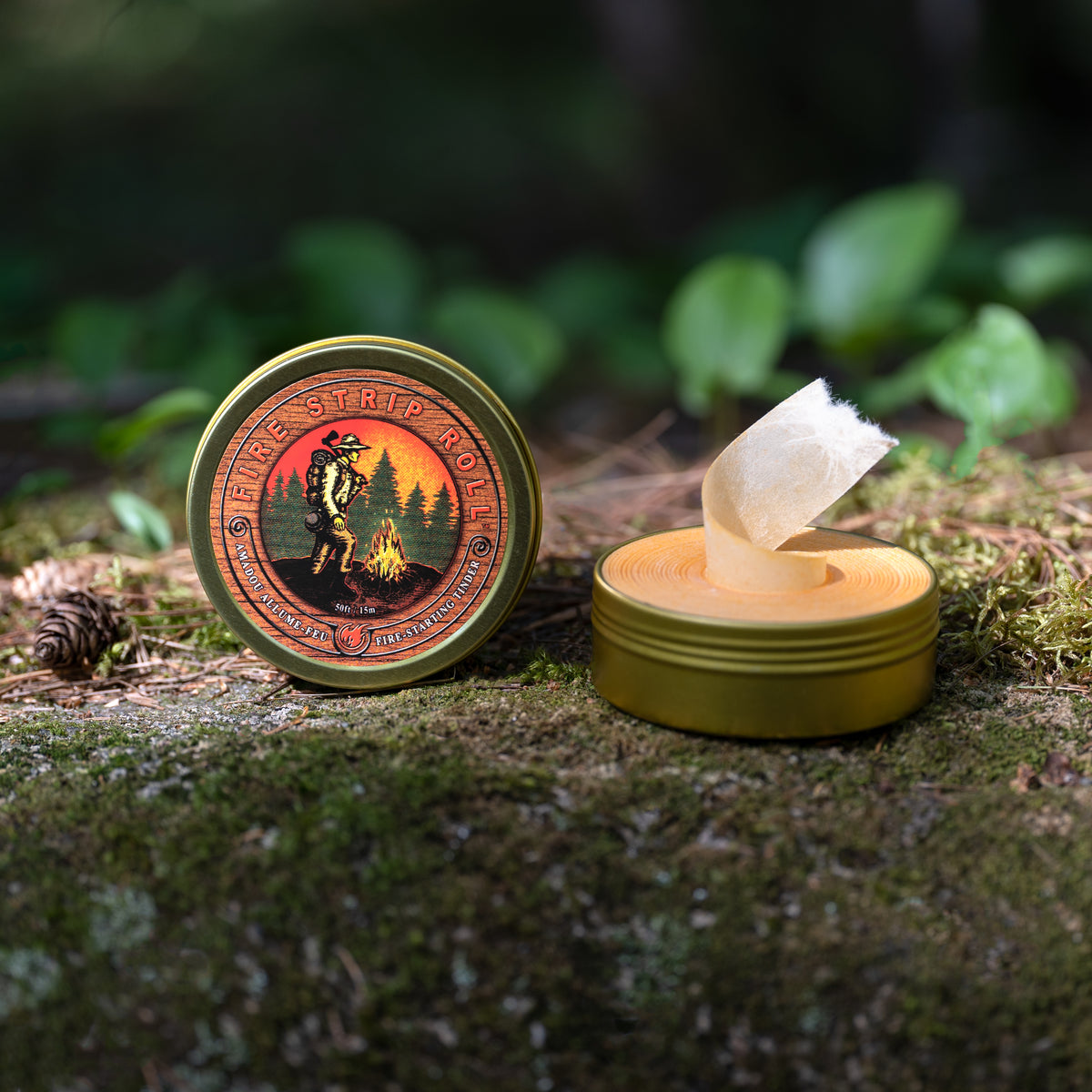 FIRE STRIP ROLL™ - GOLD TIN