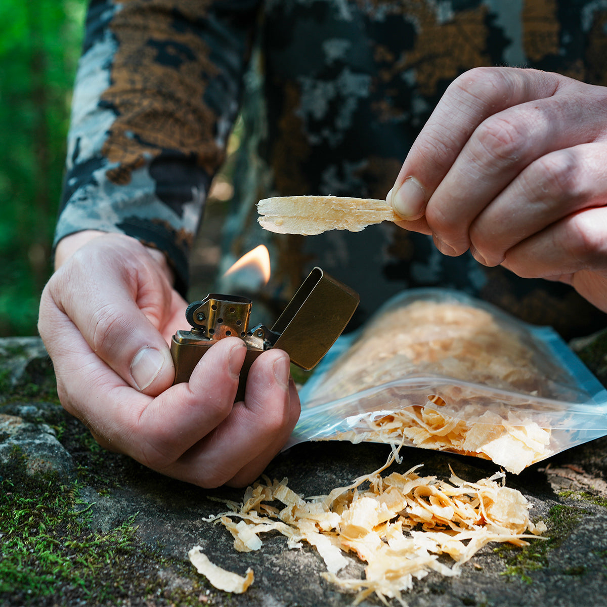 FATWOOD SHAVINGS