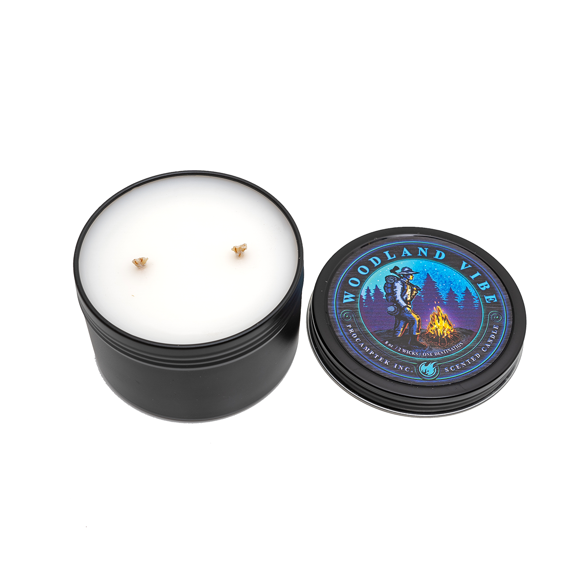 WOODLAND VIBE - SCENTED CANDLE 8oz